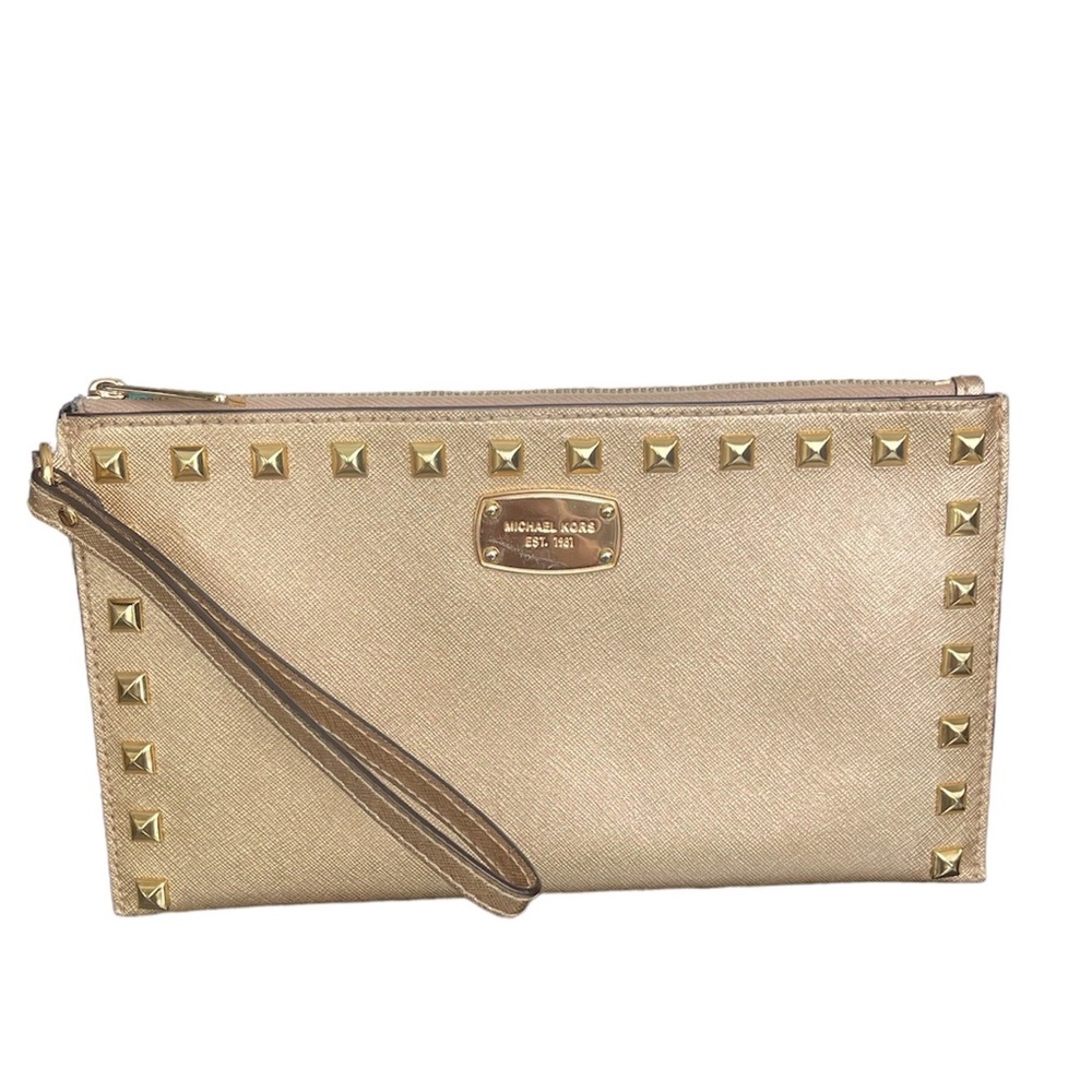 MICHAEL KORS BEAUTIFUL GOLD CLUTCH